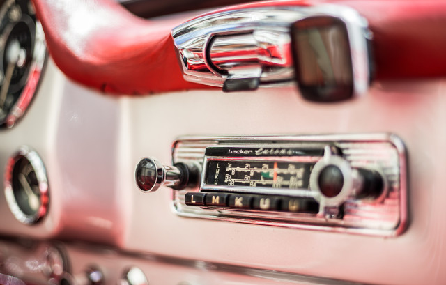 História do rádio do carro